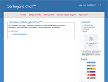 Tablet Screenshot of chat.bogard.hu