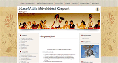 Desktop Screenshot of muvhaz.bogard.hu